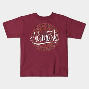 Namaste yoga - meditation spirituality shirt - hindu Kids T-Shirt